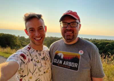 Alex & AJ enjoying the outdoors