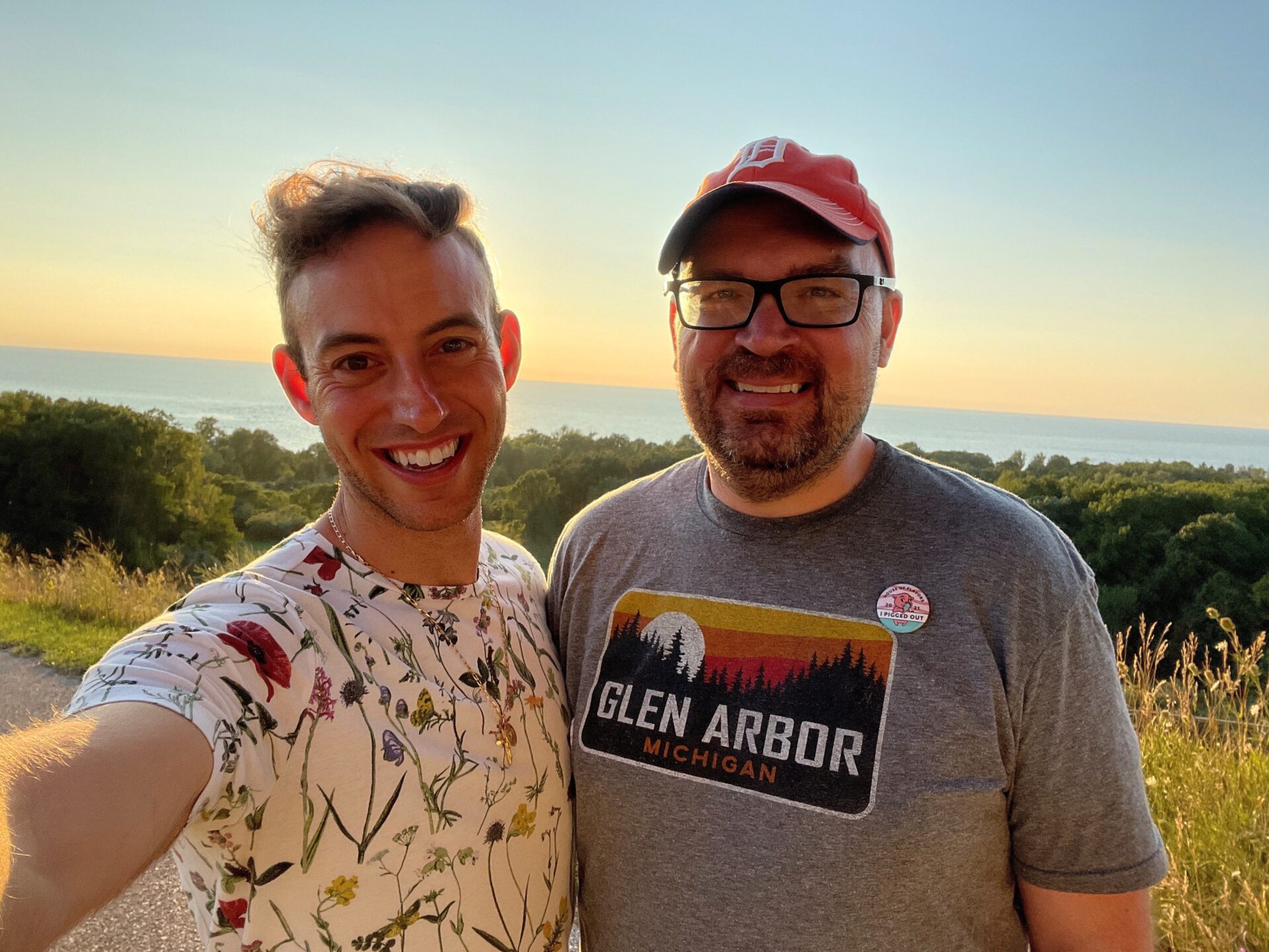 Alex & AJ enjoying the outdoors