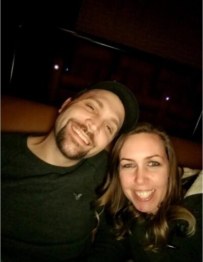 Marc & Jennifer smiling together