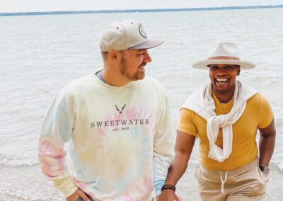 Armand & Josh enjoying