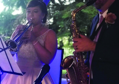 Kevin & Kathleen at family picnic